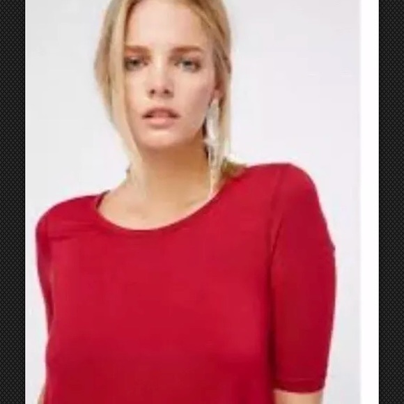 FREE PEOPLE JACQUELINE DRESS TUNIC STRETCH JERSEY - Picture 7 of 8